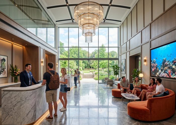 building entrance